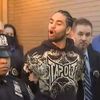 Alleged Cop Shooter Praises Latin Kings At Rowdy Perp Walk, Sister Curses Police